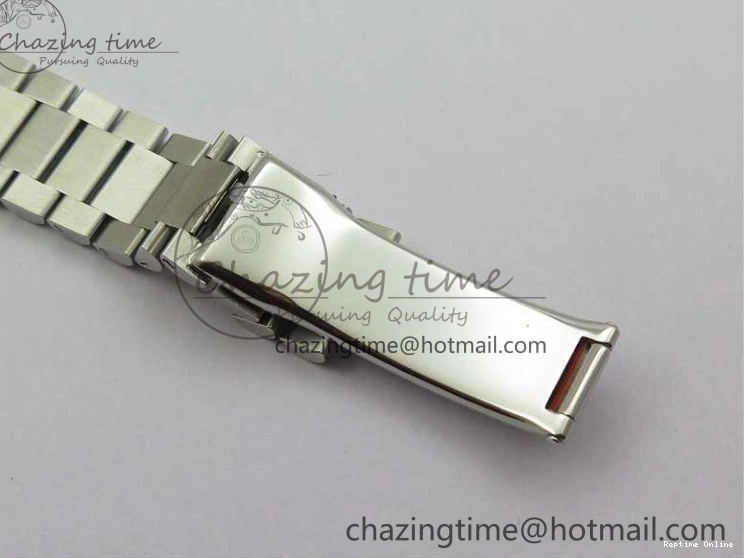 0517 SmoothTexture Day-Date 36mm 128239 SS Crystal BP Best Edition Black MOP Crystal Marker Dial on SS President Bracelet A 2681